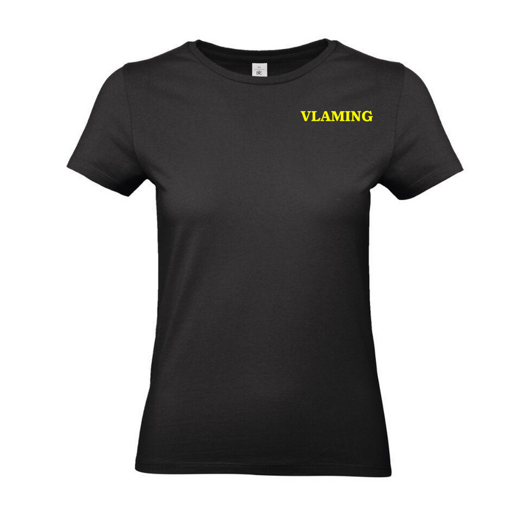 T-shirt Vlaming 1 + rugbedrukking VROUW