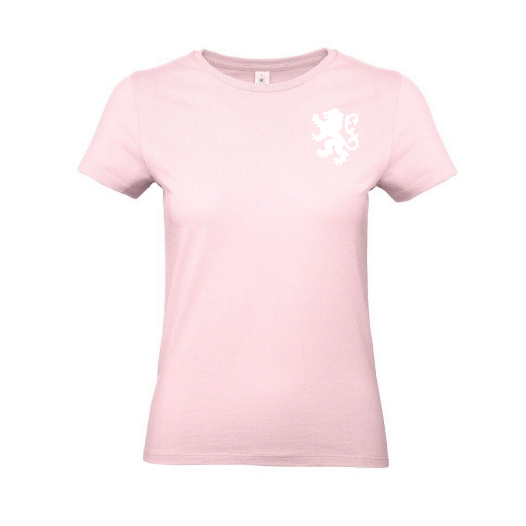 T-shirt Vlaamse Leeuw + rugbedrukking VROUW