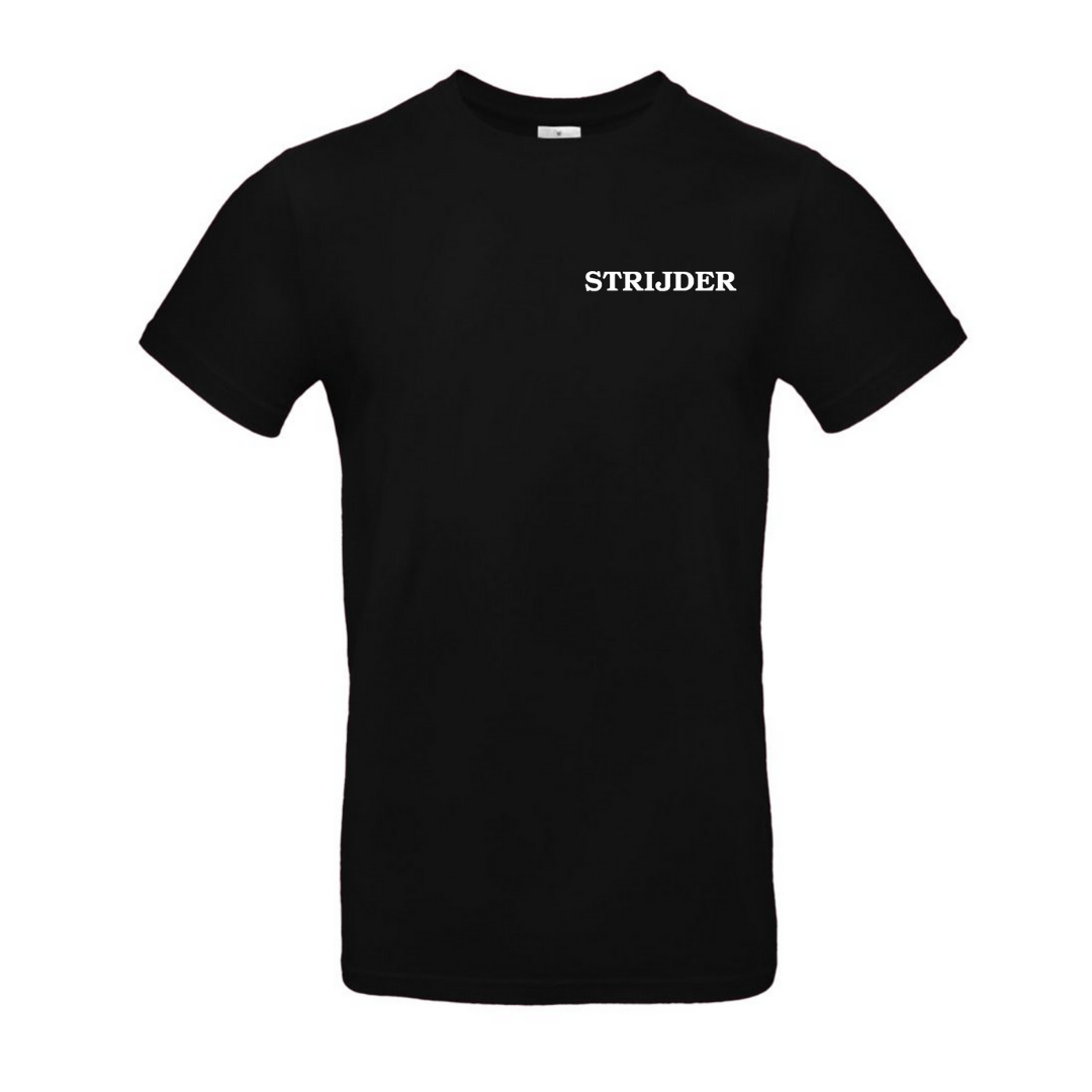 T-shirt Strijder + rugbedrukking MAN