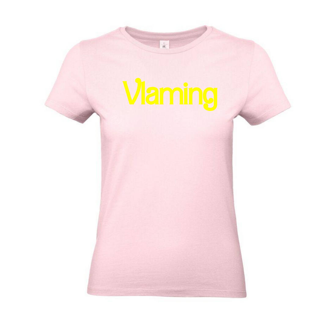 T-shirt Vlaming 2 + rugbedrukking VROUW