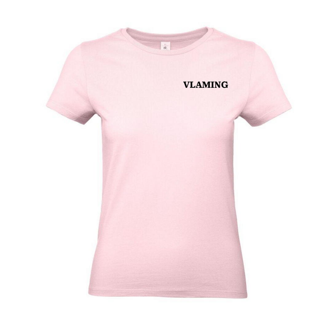 T-shirt Vlaming 1 + rugbedrukking VROUW