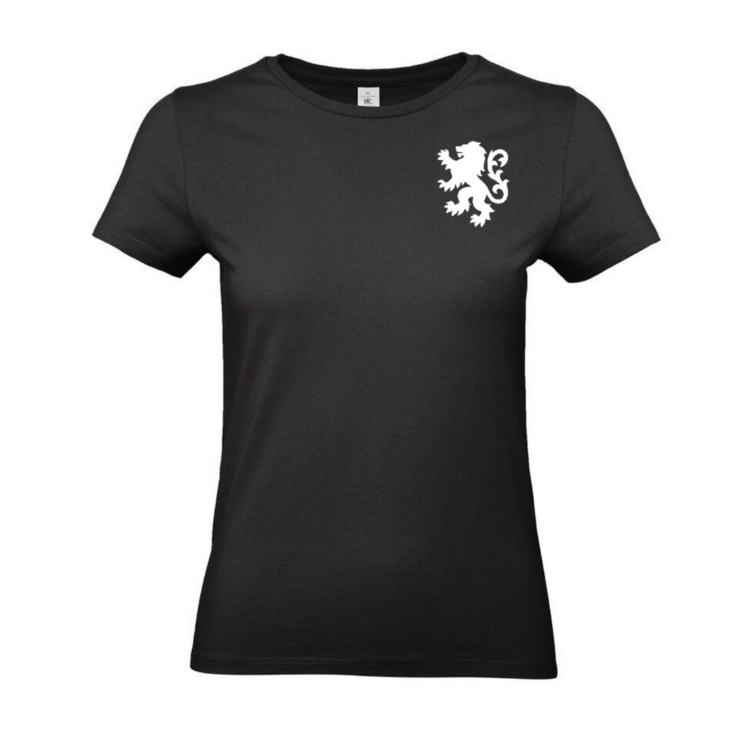 T-shirt Vlaamse Leeuw + rugbedrukking VROUW