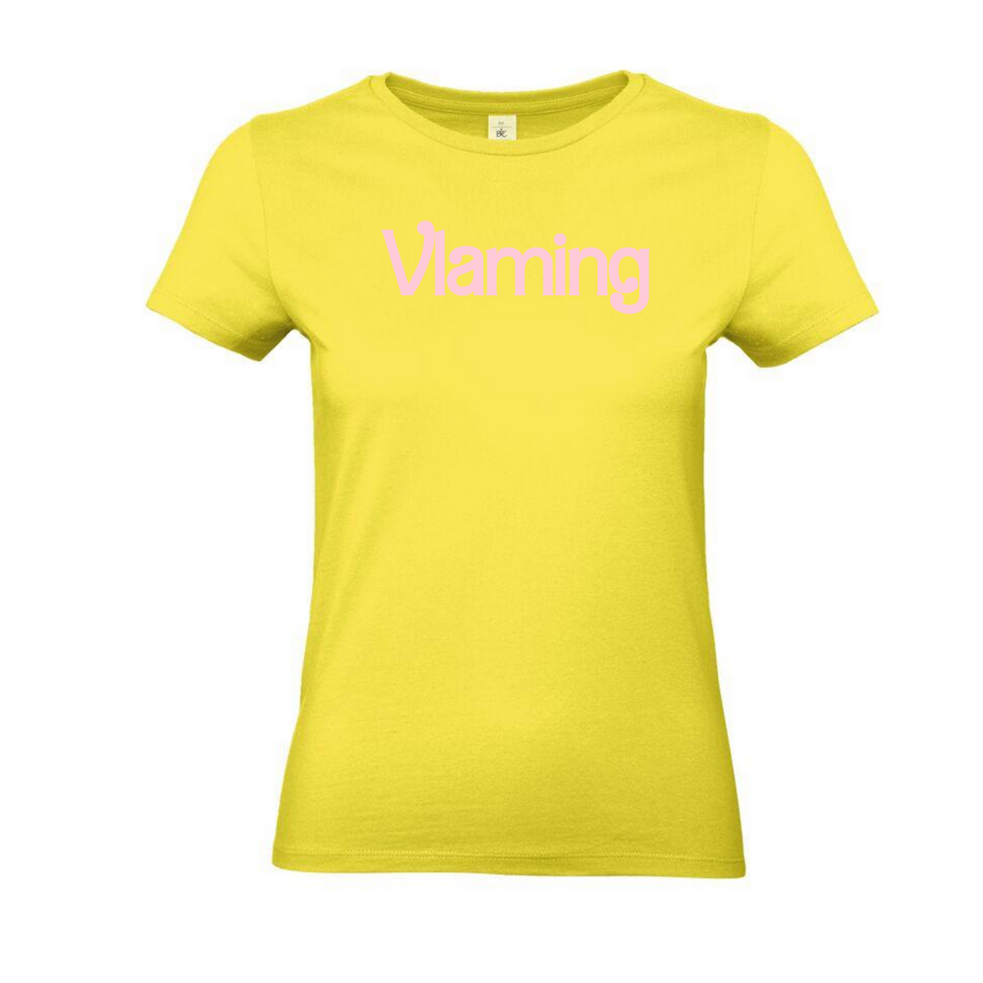 T-shirt Vlaming 2 + rugbedrukking VROUW