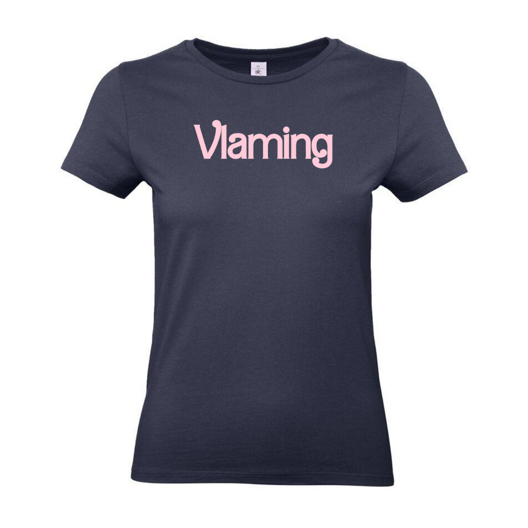 T-shirt Vlaming 2 + rugbedrukking VROUW