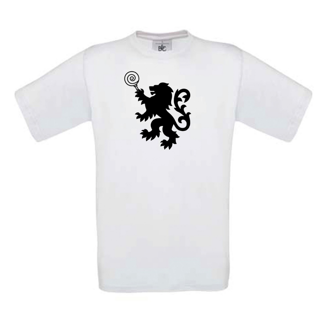 Junior T-shirt Vlaamse Leeuw met lolly