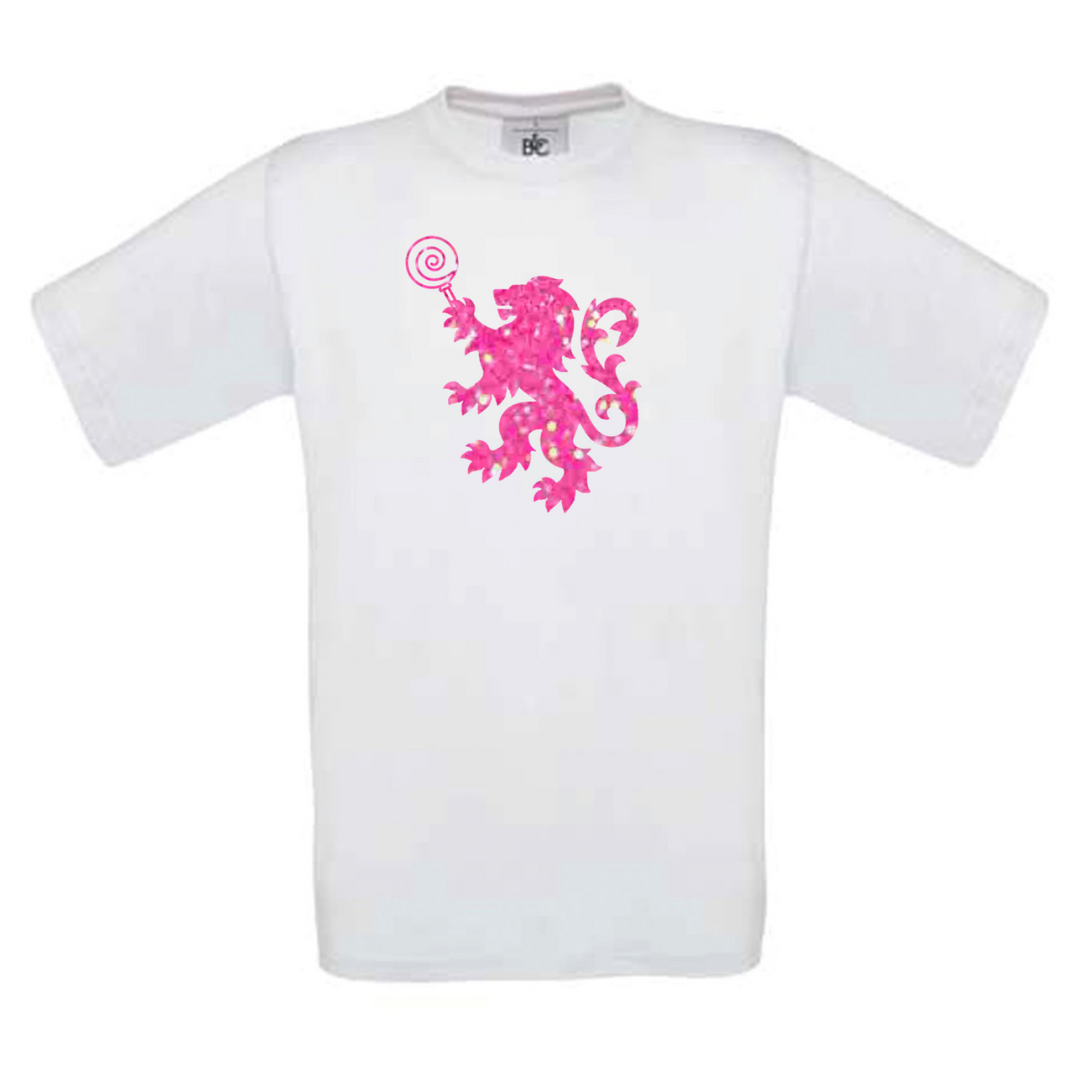 Junior T-shirt Vlaamse Leeuw met lolly